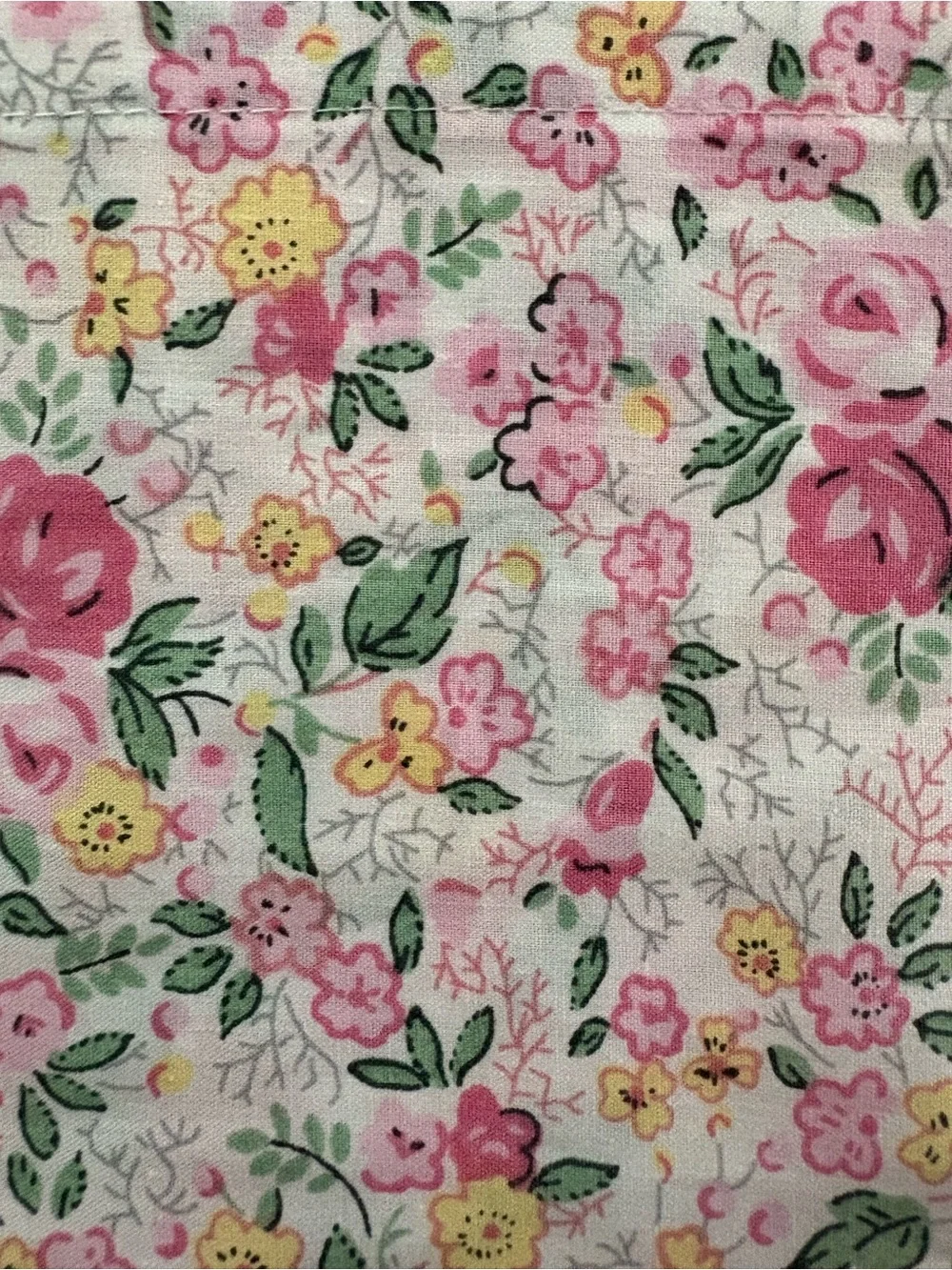 Laura Ashley Pink Floral Cotton 3PC Sheet Set Twin XL